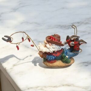 Bobble Head Cow Boy Figurine